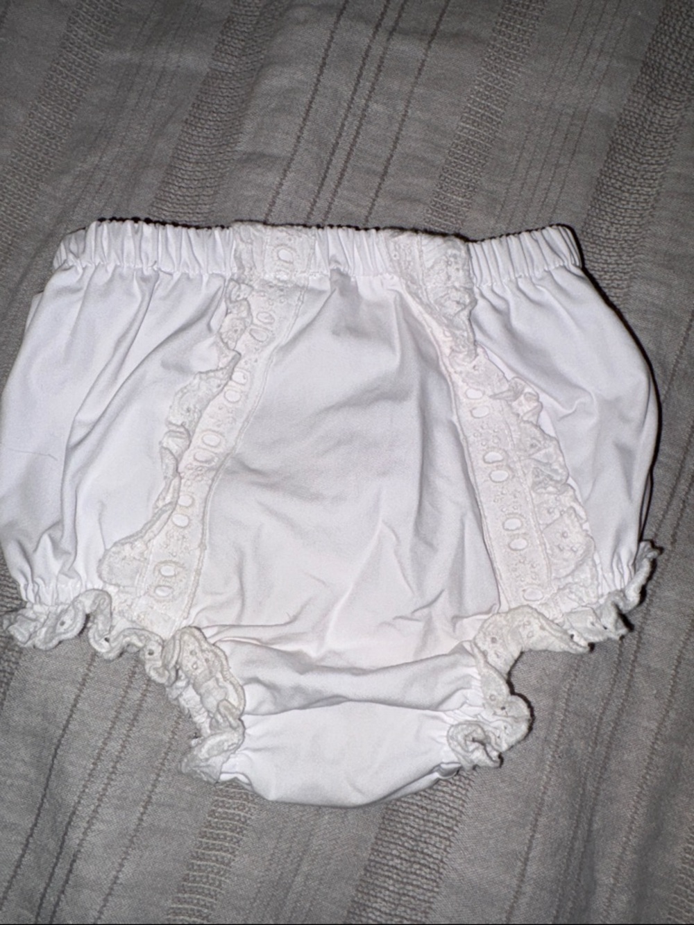The Beaufort Bonnet Company - Belle’s Bloomers - Worth Ave White - Size 2/3